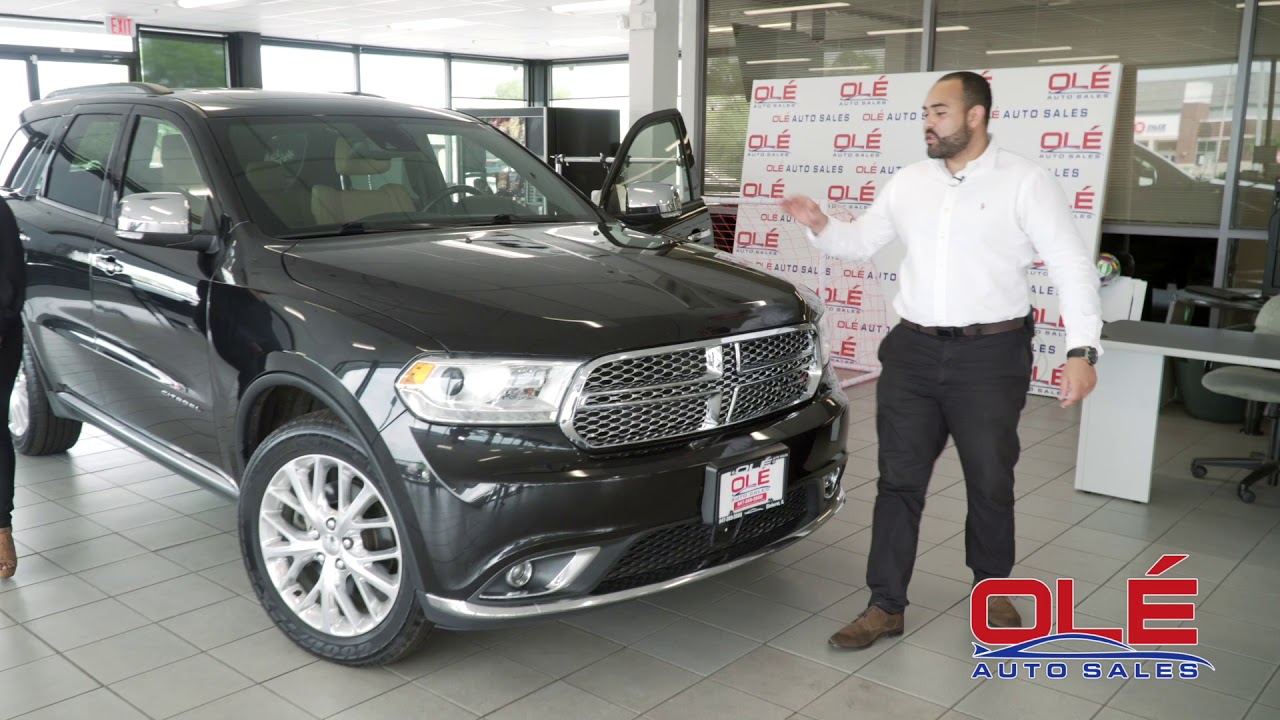 Dodge Durango Citadel 2015 - detalles con Ole