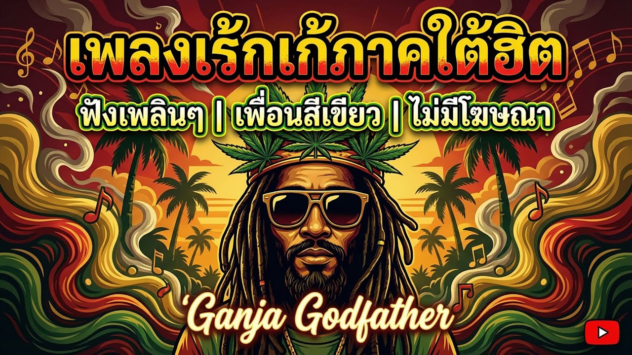 รวมเพลงเรกเก้ใต้ เพื่อชีวิต เพราะๆ กำลังมาแรง!! ไม่มีโฆษณาคั่น