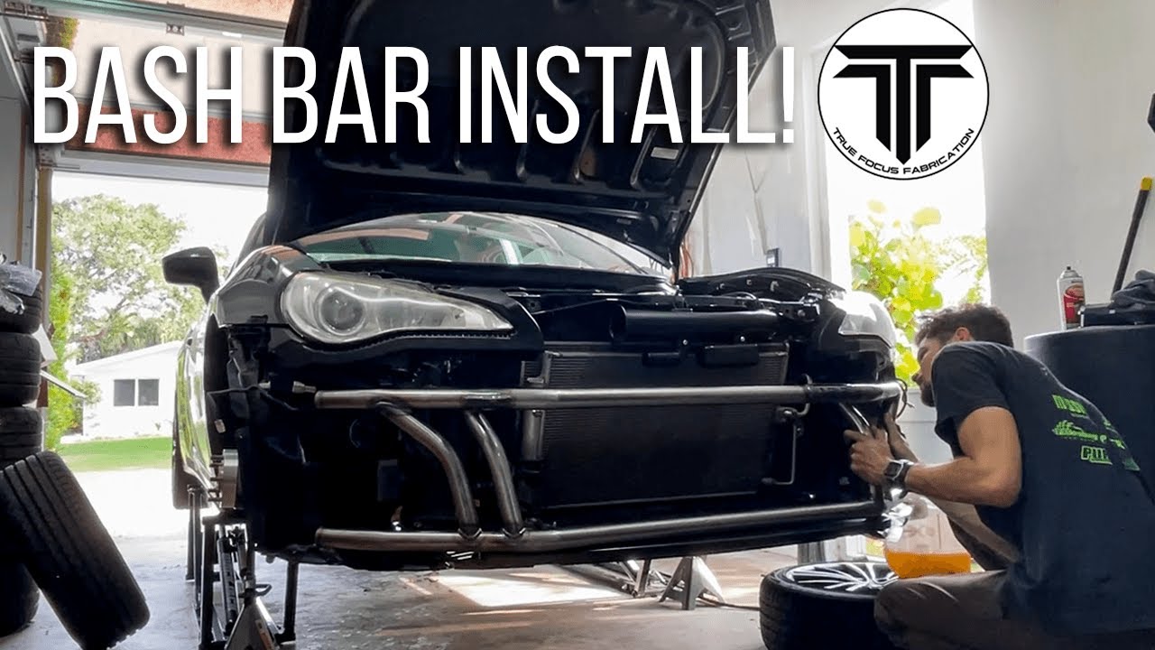 Bash Bar Install! | Scion FRS