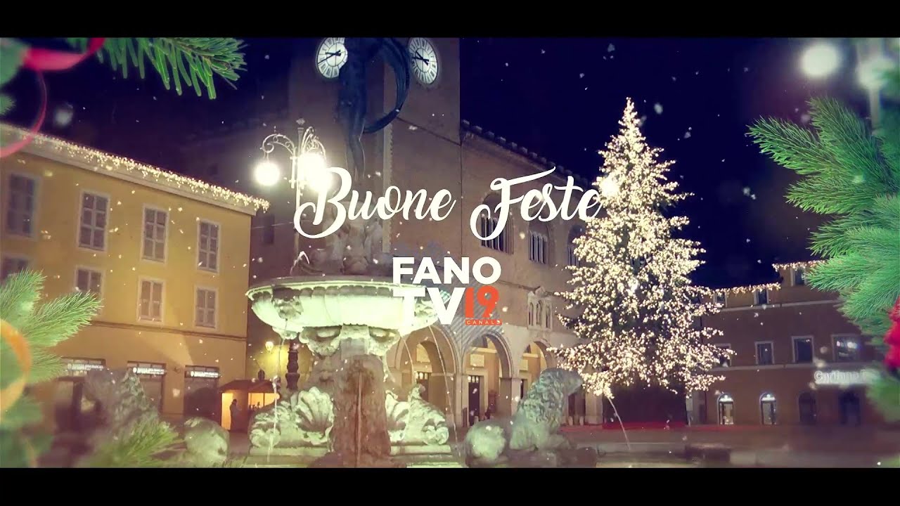 Lo staff di FanoTV augura buone feste e buon Natale 2024!