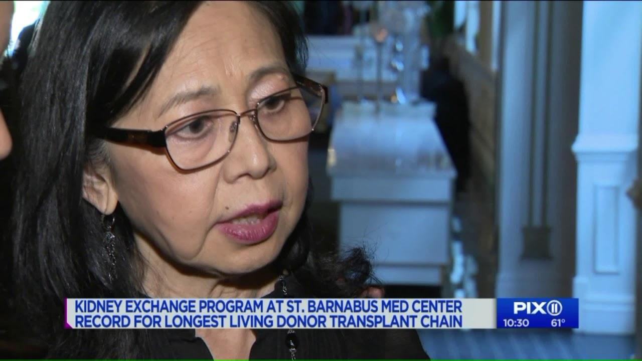 Kidney transplant chain saves dozens of lives