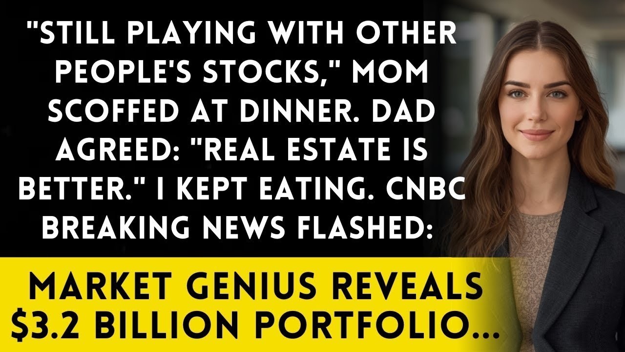 Mom Said “You’re Just a Broker” — Then Wall Street Named Me Its Youngest Billionaire