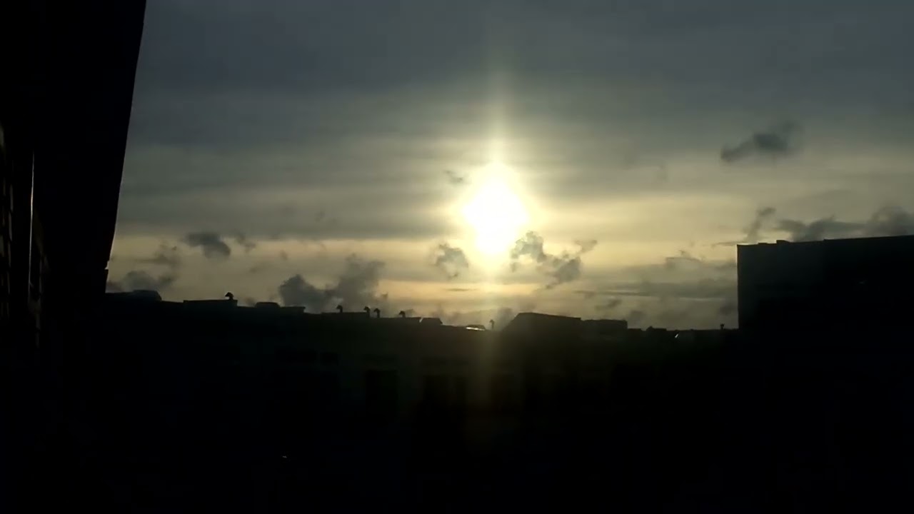 Sun around the clouds (March 16, 2026)