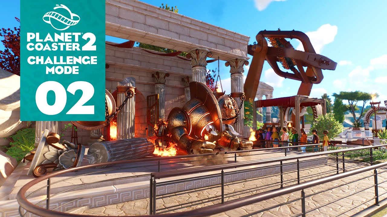 [2] WE HAVE RIDES in Mytholandria! | Planet Coaster 2
