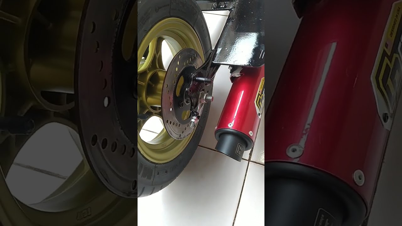 patinete potente motor biz 125