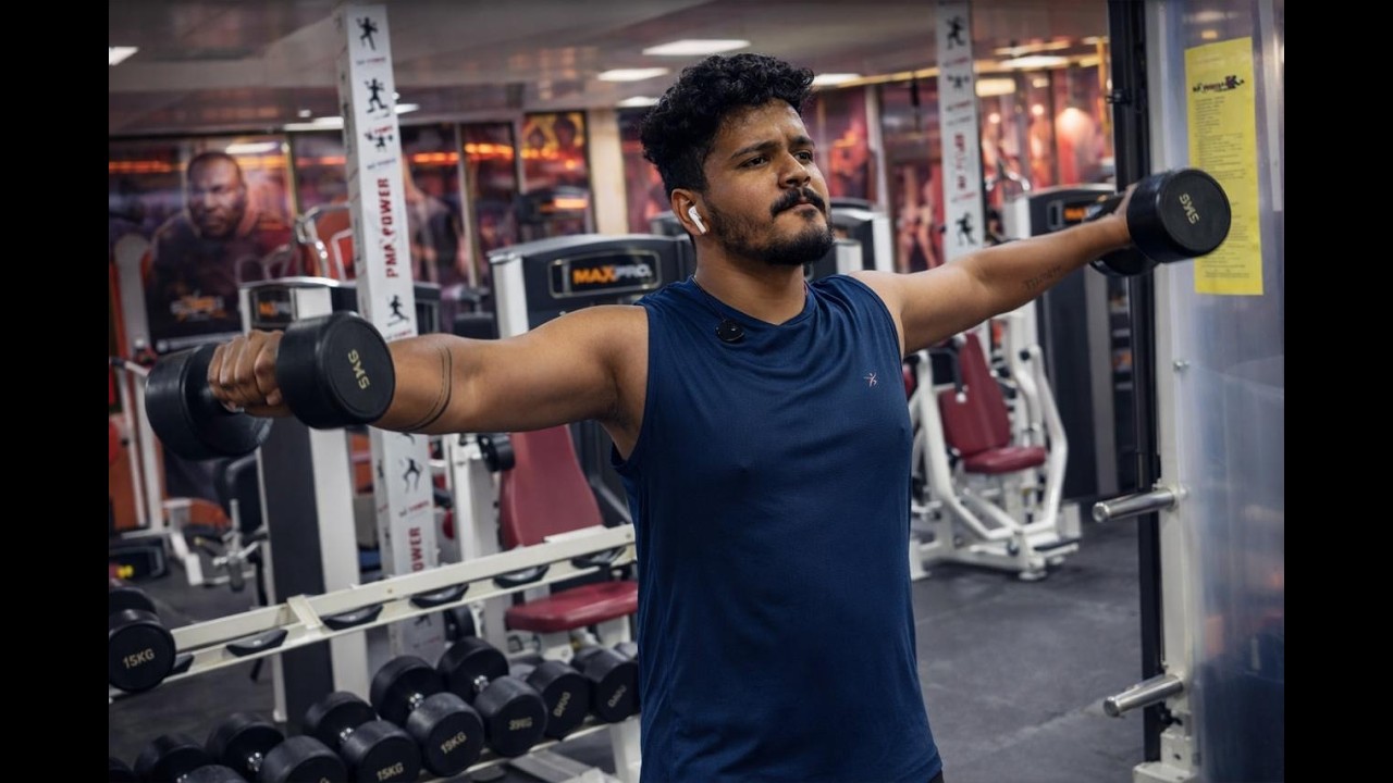 aaj gym me maja  aa gya 😍 vlog 48 day 27