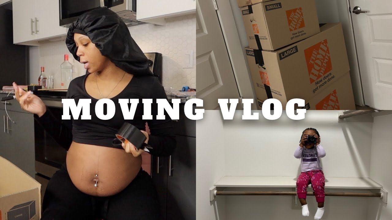 LAST OF 2022 MOVING VLOG: MOVING WHILE PREGNANT WOULD NOT RECOMMEND