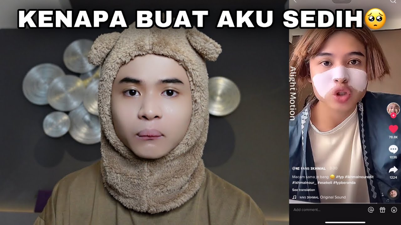KENAPA BUAT AKU SEDIH😭🥺😞| FANS EDIT VIDEO TIKTOK‼️
