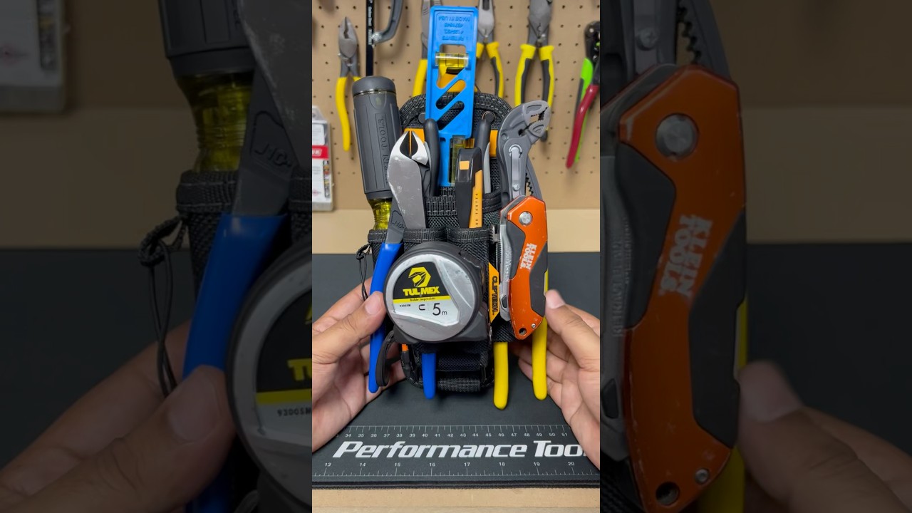 Kit b&aacute;sico de herramientas para electricistas #electricista #electricidad #herramientas