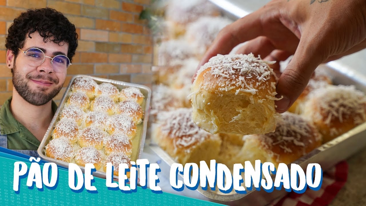IGUAL DE PADARIA | PÃO DOCE DE LEITE CONDENSADO SUPER FOFINHO