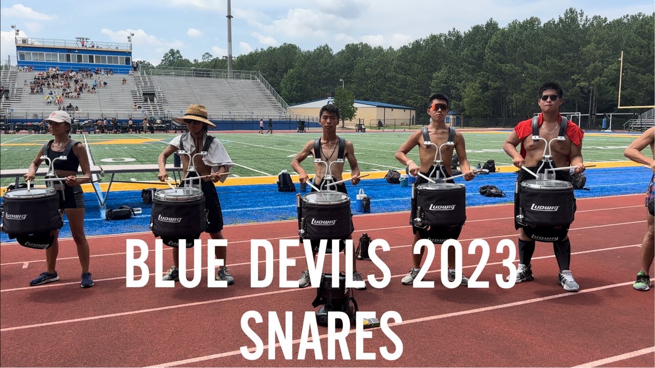Blue Devils 2023 - Snare Subs Rehearsal - DCI Southeastern Championship