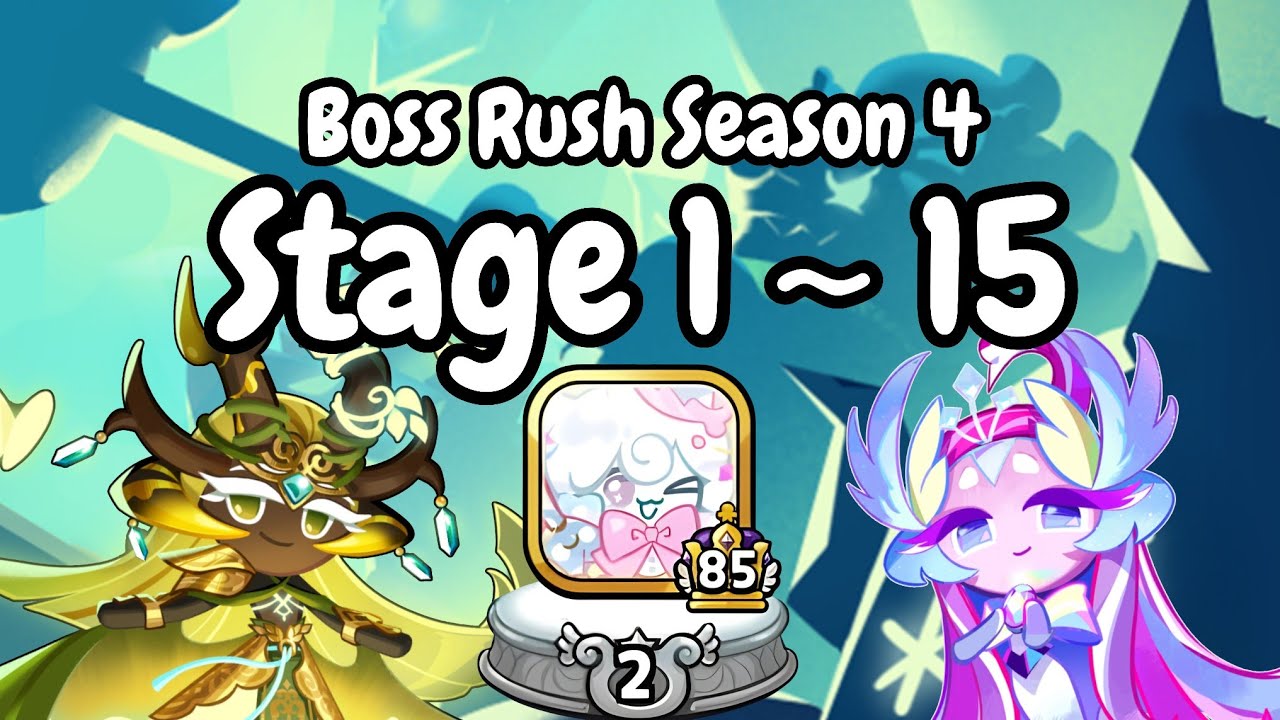 TOP 2 CLEAR ✨ Boss Rush Season 4 Stage 1 ~ 15 Best Guide & Hidden Decks