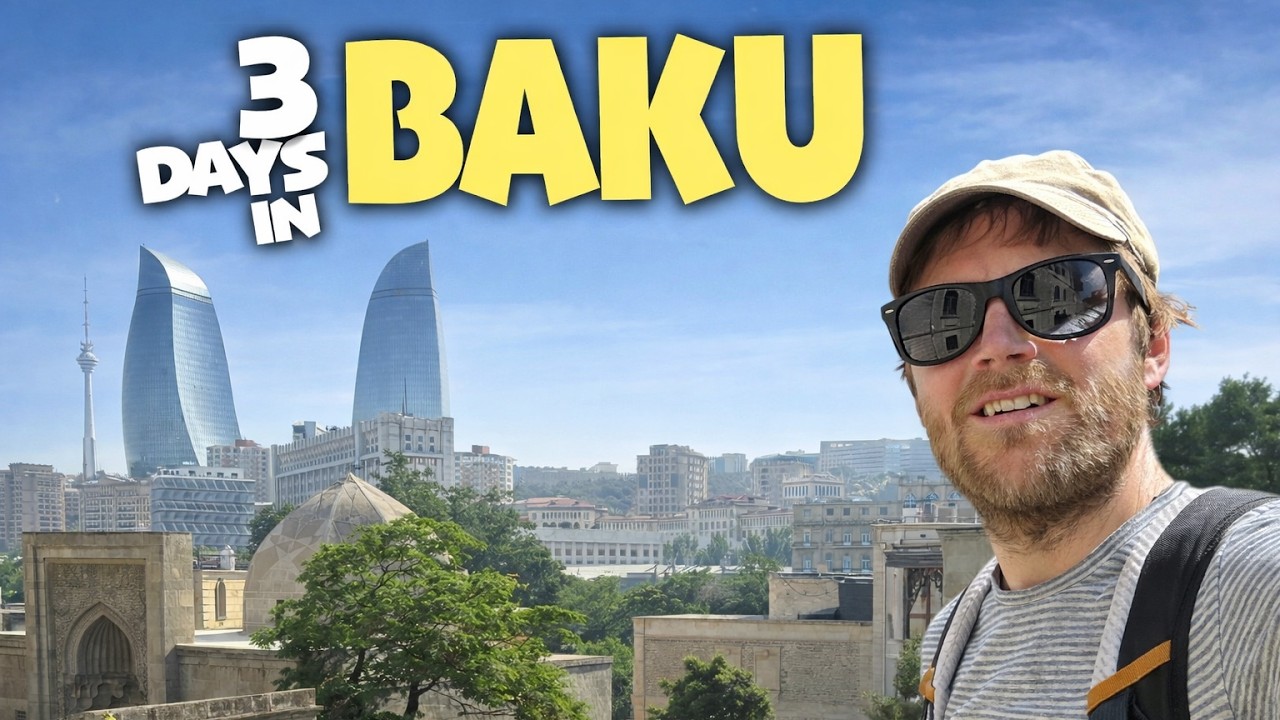 3 Days in BAKU | Azerbaijan in JUNE 🇦🇿 (Micro Adventures)