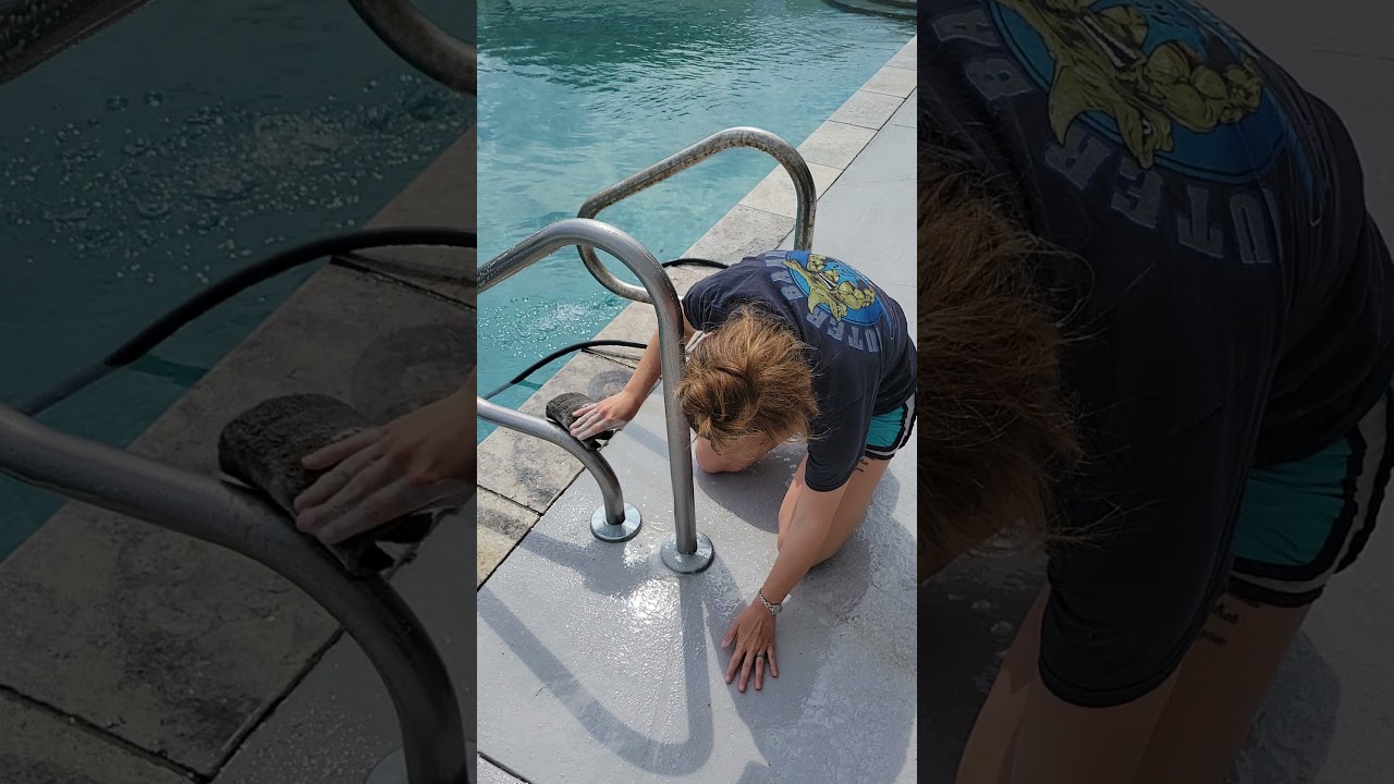 How to: Clean Stainless Steel Handrails- Easy & Fast