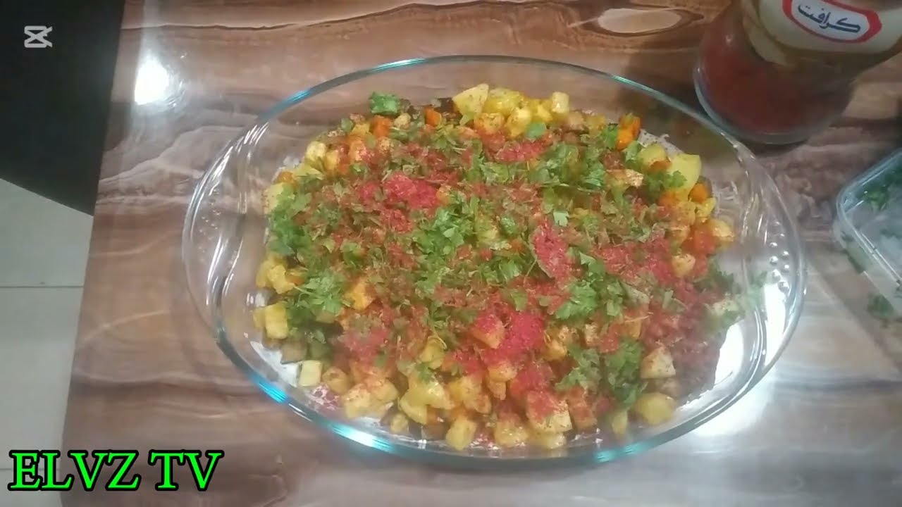 Vegetable Salad my Own Version  #ramadan #elvztv