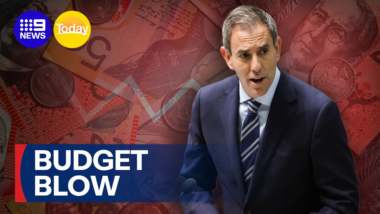 Budget warning as debt hits $1 trillion | 9 News Australia