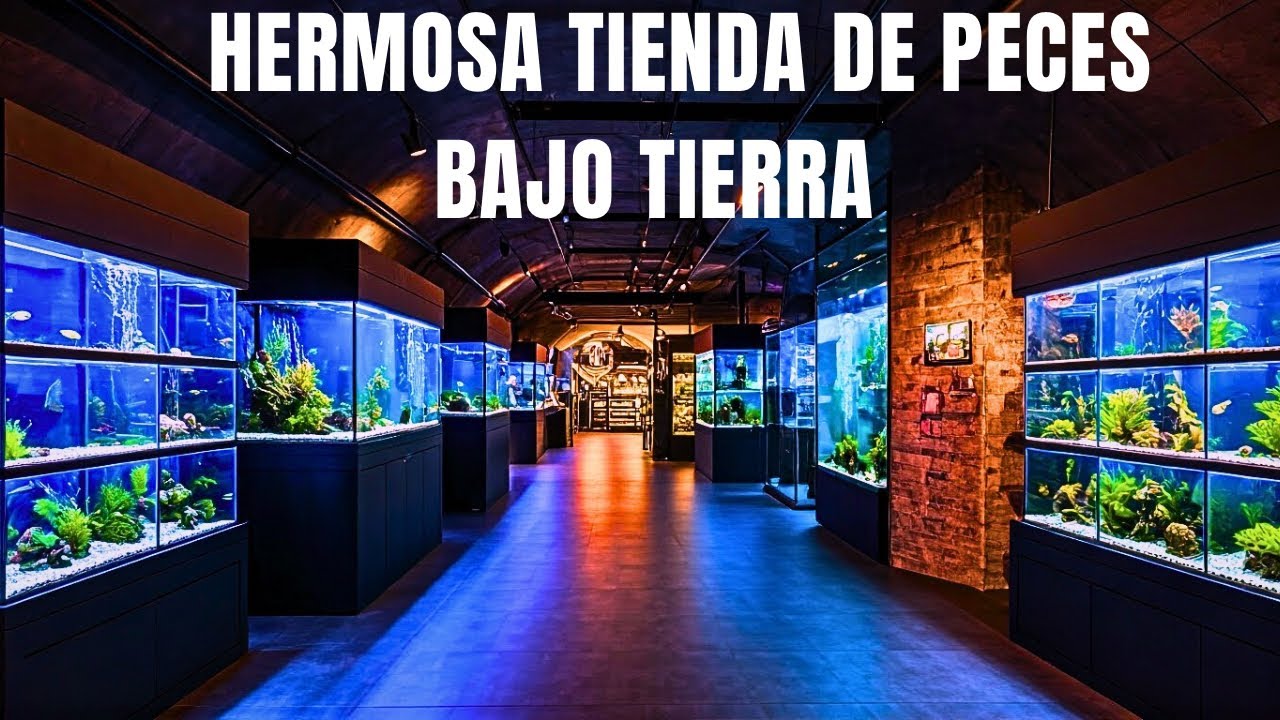 ACUARIO BAJO TIERRA EN JAPON