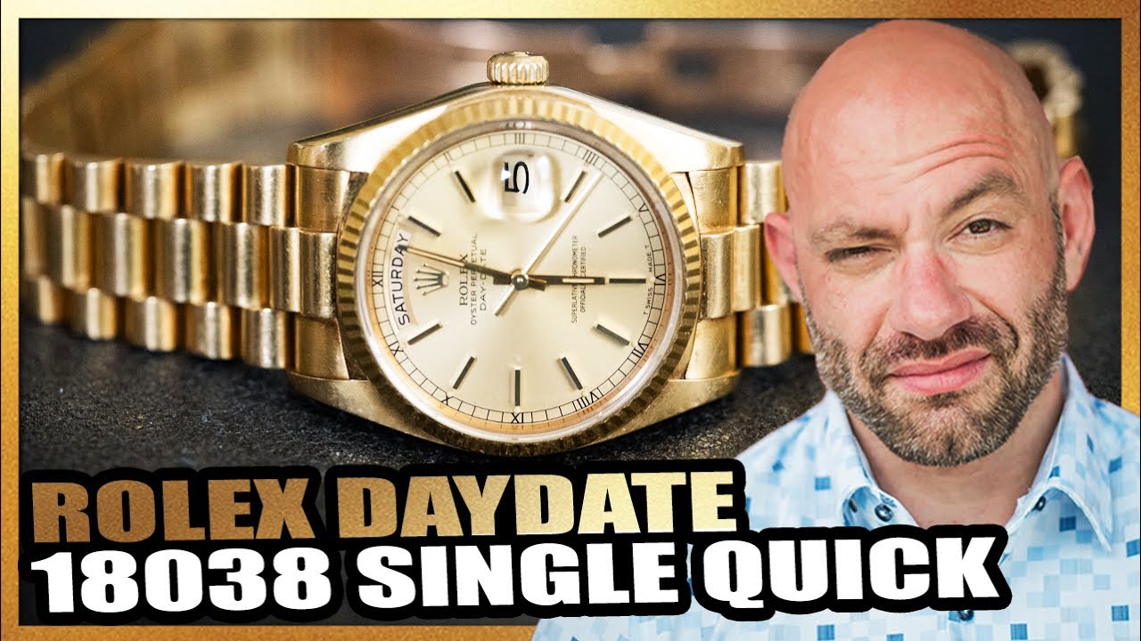 Rolex Daydate 18038 Single Quick Review