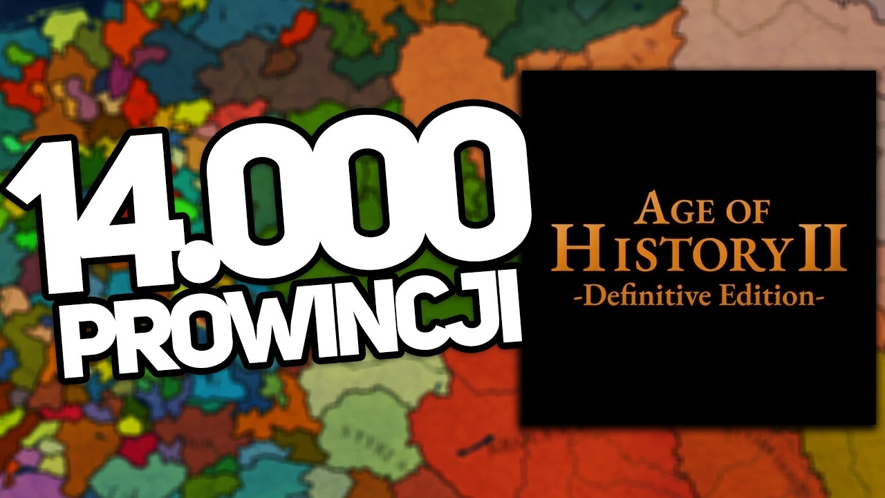 TA Mapa jest OGROMNA! Nowa MAPA w Age of History 2: Definitive Edition