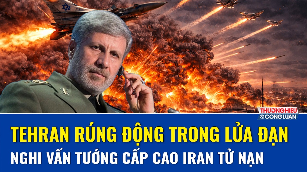 Thương vong chấn động: Rộ tin tướng Amir Hatami tử nạn trong đợt tập kích của Mỹ - Israel | THCL