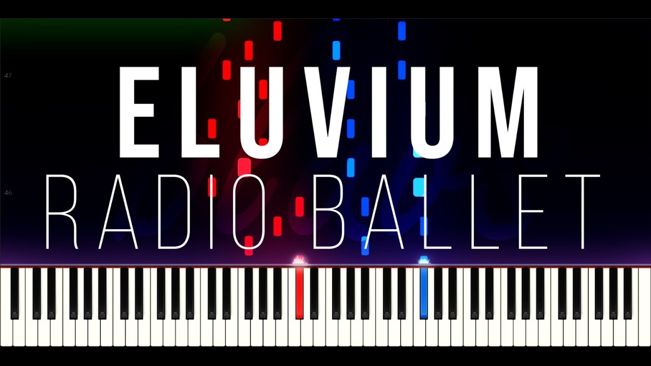 Eluvium - Radio Ballet Piano Tutorial (Synthesia)