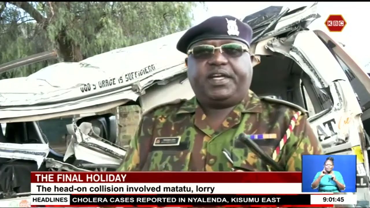 Six students die in a grisly road accident along Nairobi-Nakuru Highway