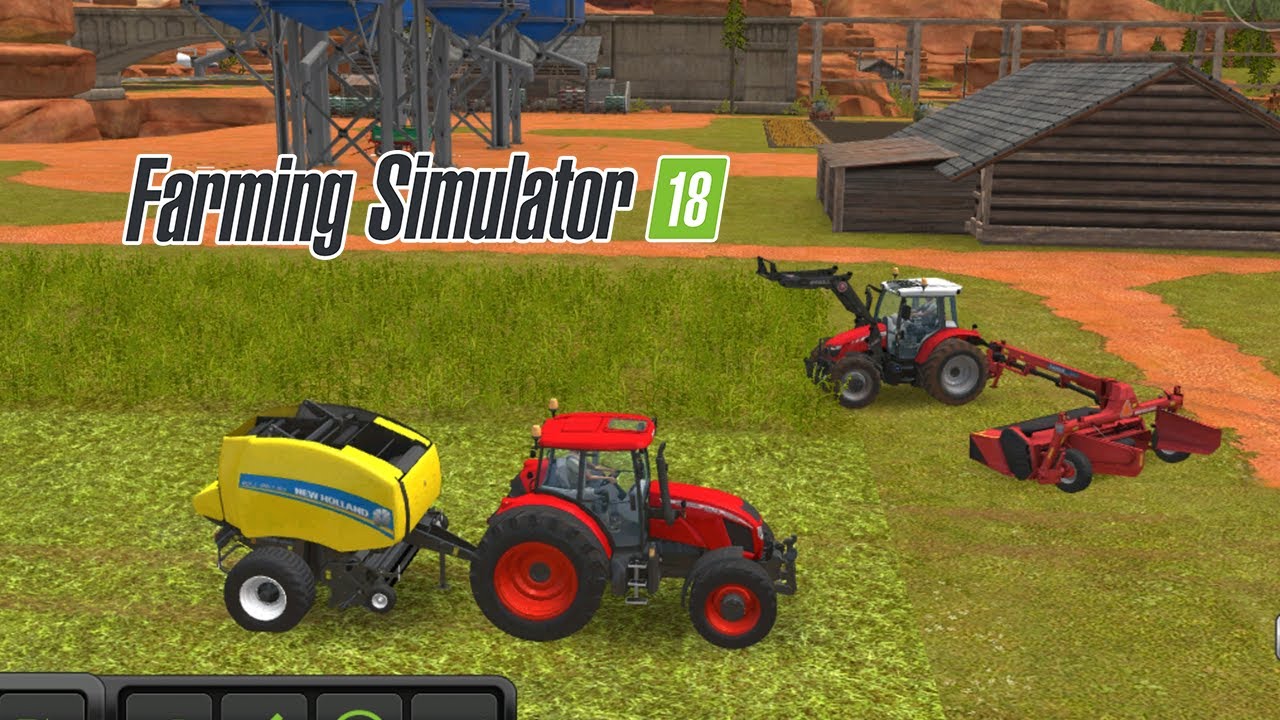 FS18 Farming Simulator 18 — Игровой процесс с покадровой съемкой #1