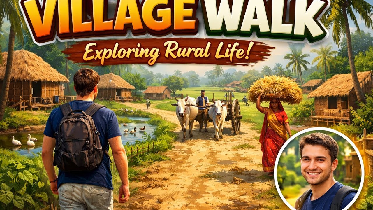 VILLAGE WALK/Exploring rural life!