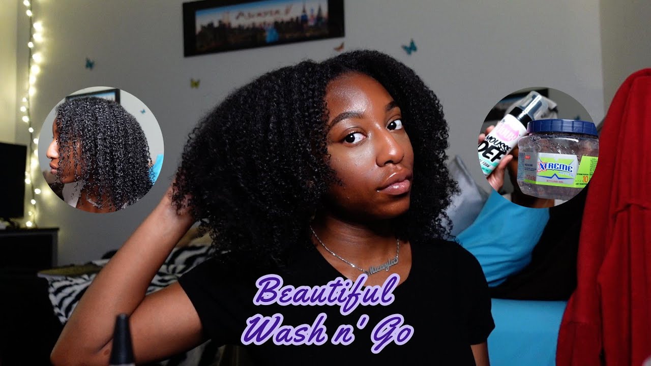 THE DOUX + WETLINE = СОВЕРШЕНСТВО! | Wash n' Go &mdash; Натуральные волосы типа 4
