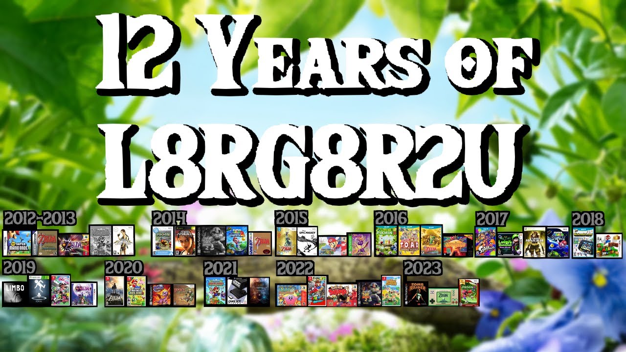 Twelve Years of L8RG8R2U