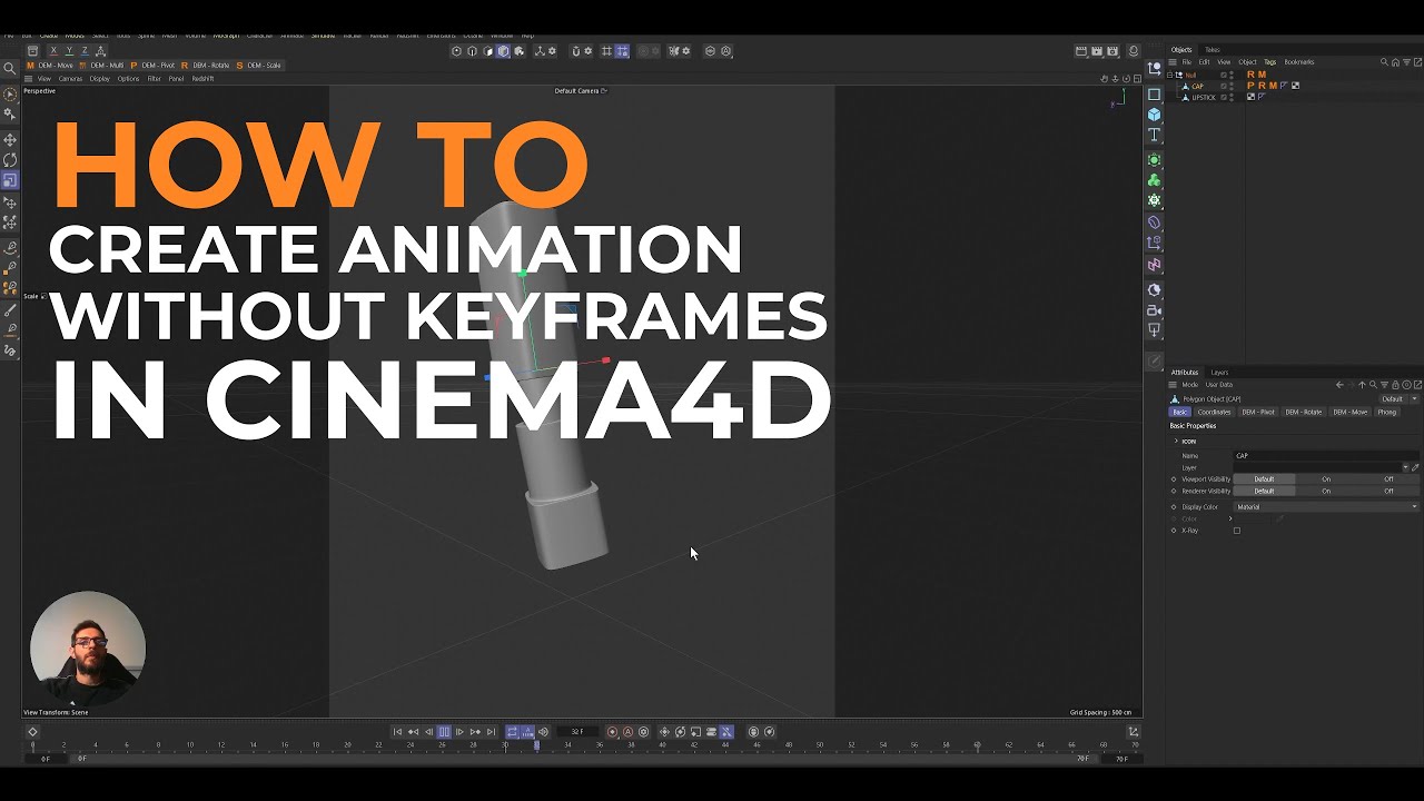 Stop Using Keyframes in Cinema 4D (Do This Instead)