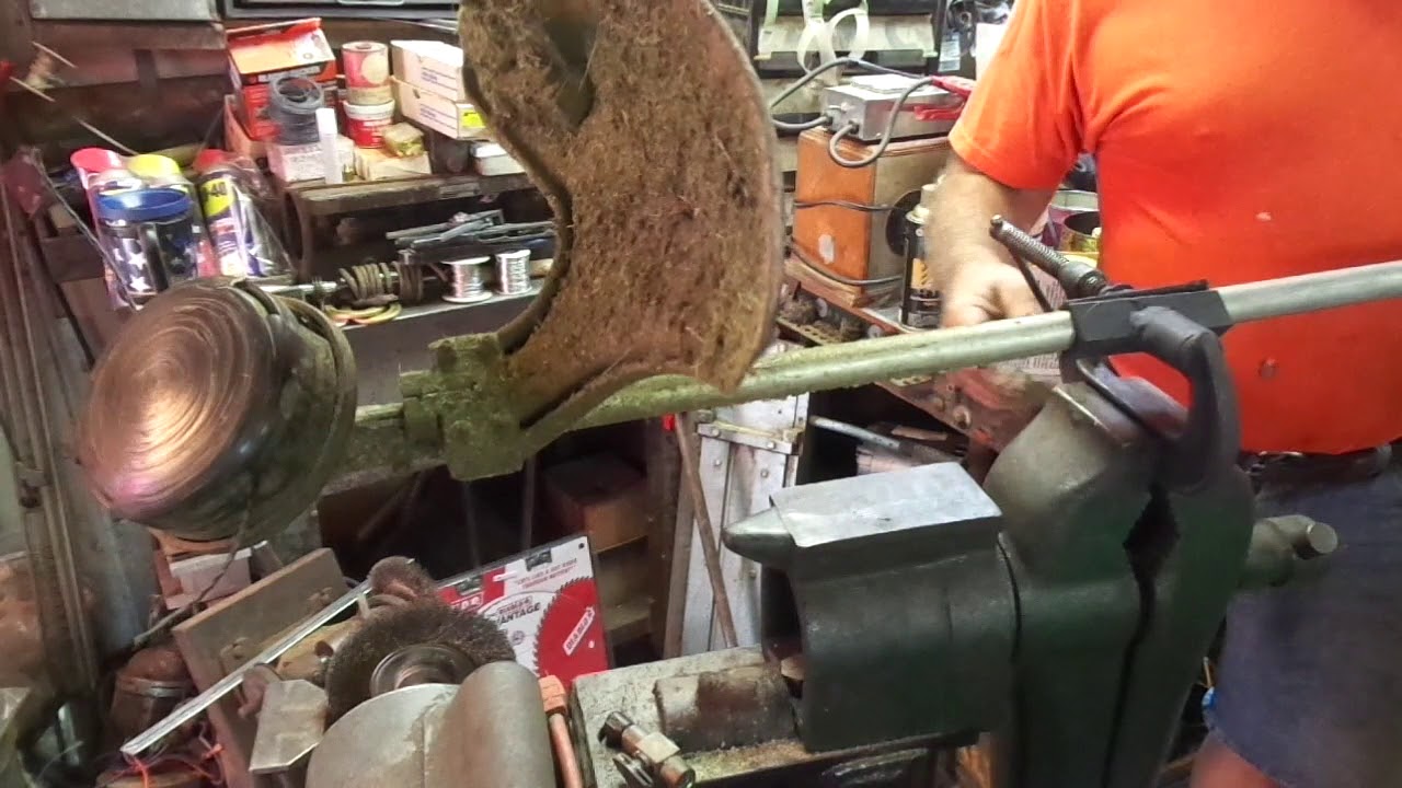 Line Trimmer Vice and Callout to Grampies Workshop