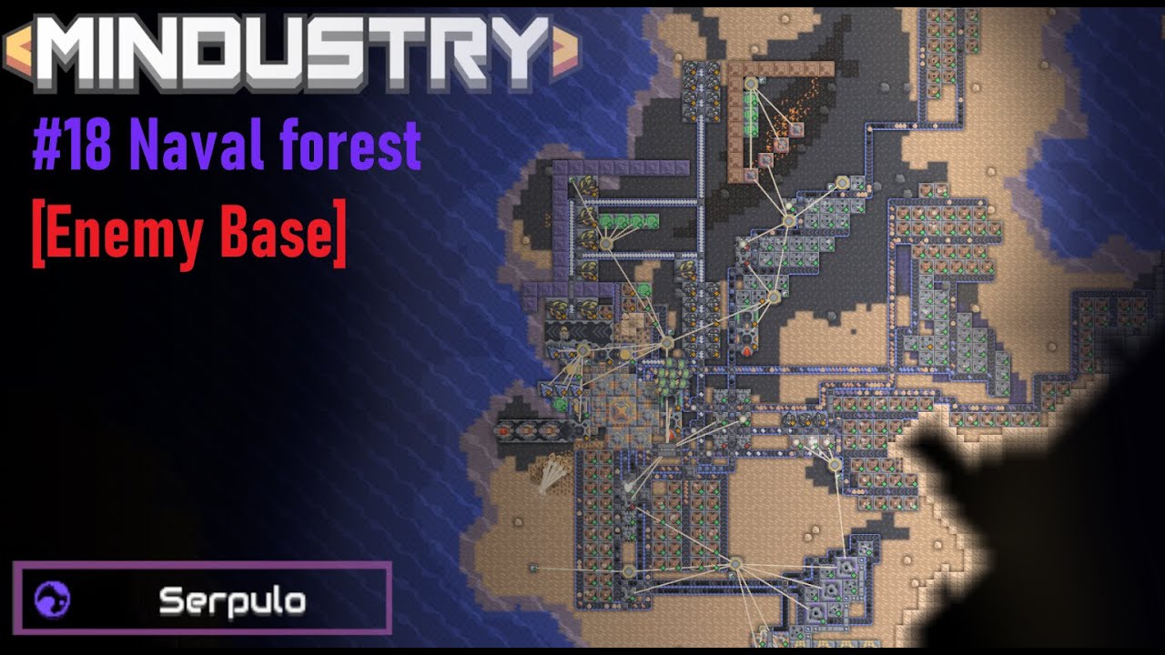 [MINDUSTRY] Serpulo - #18 Naval Fortress [Enemy Base - High]