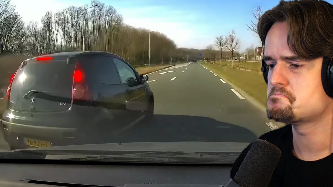 Geen ruimte geven en dan verbaasd zijn over Brake Check