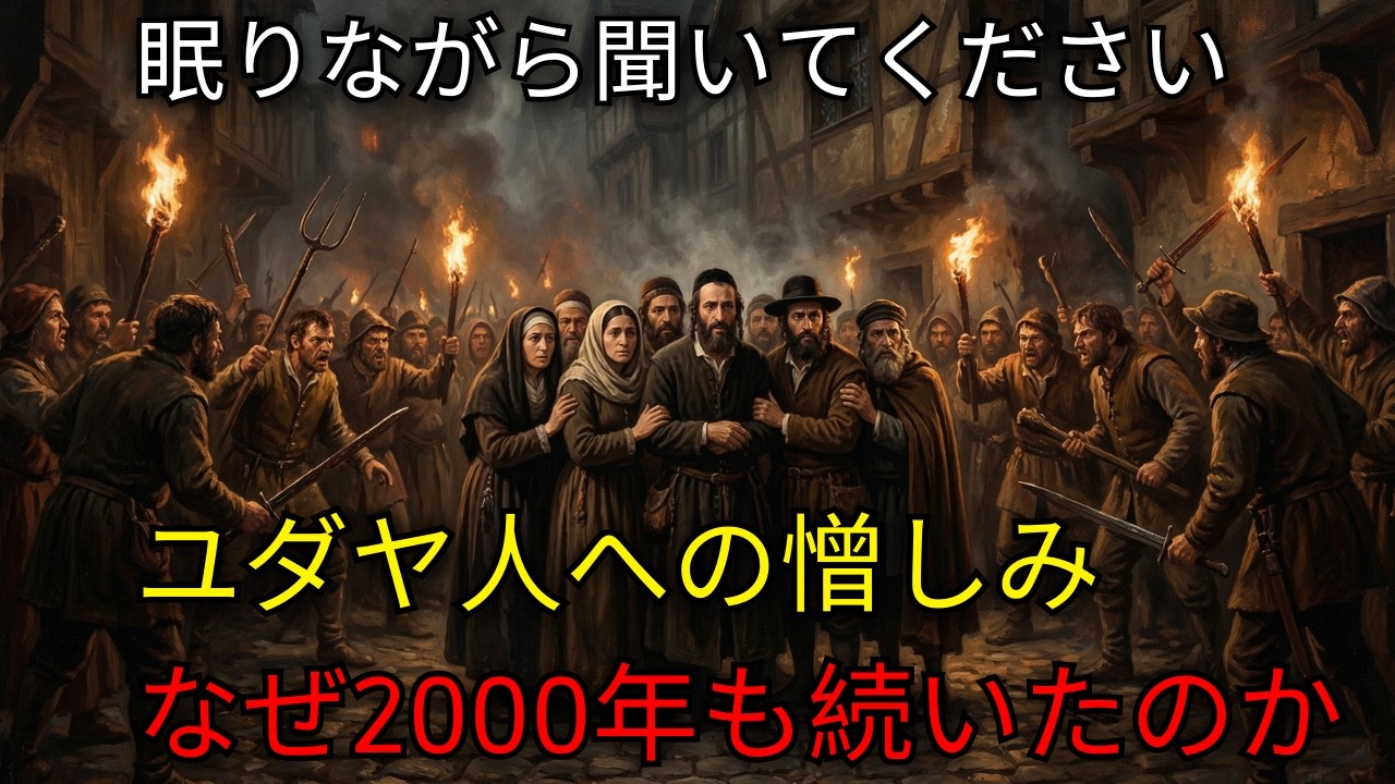 【広告なし】なぜユダヤ人は2000年以上も迫害されてきたのか―反ユダヤ主義の起源｜眠りのための歴史