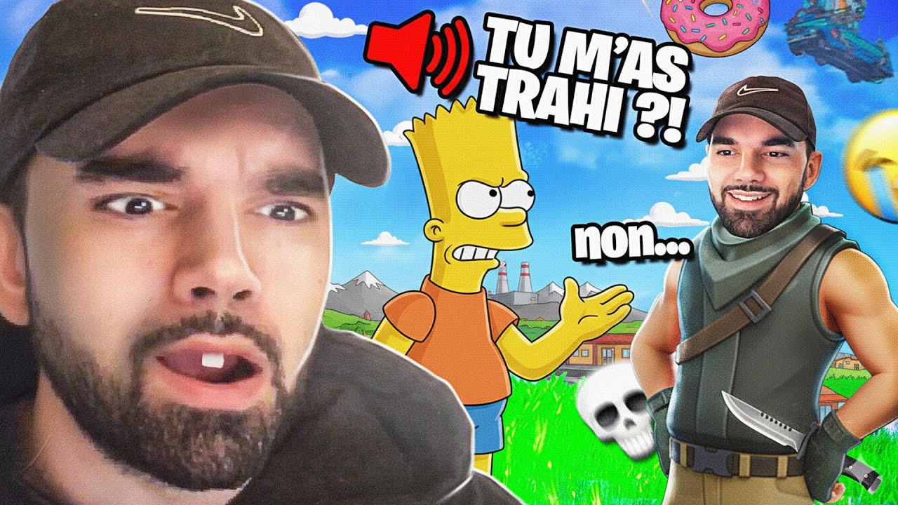 JE DOIS TRAHIR POUR GAGNER SUR FORTNITE VOCAL... (c'est hilarant) Delulu