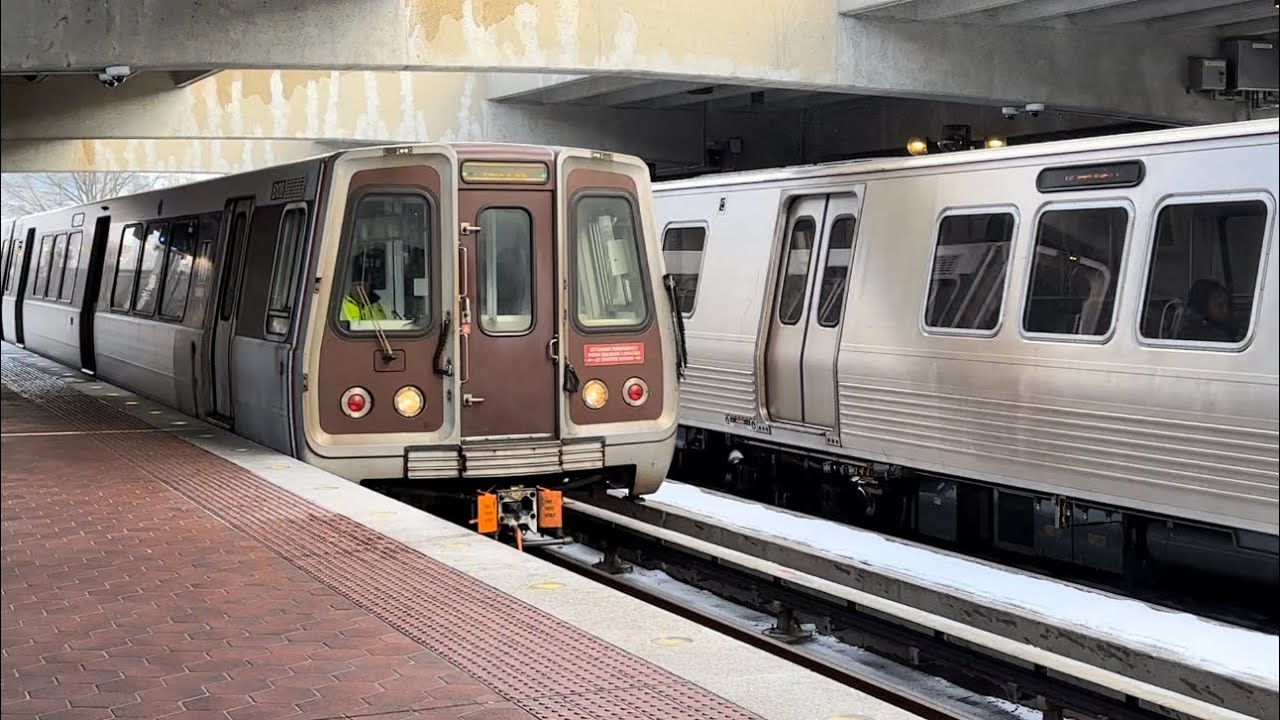 WMATA 6000 Series Green Line from West Hyattsville - Mt Vernon Sq