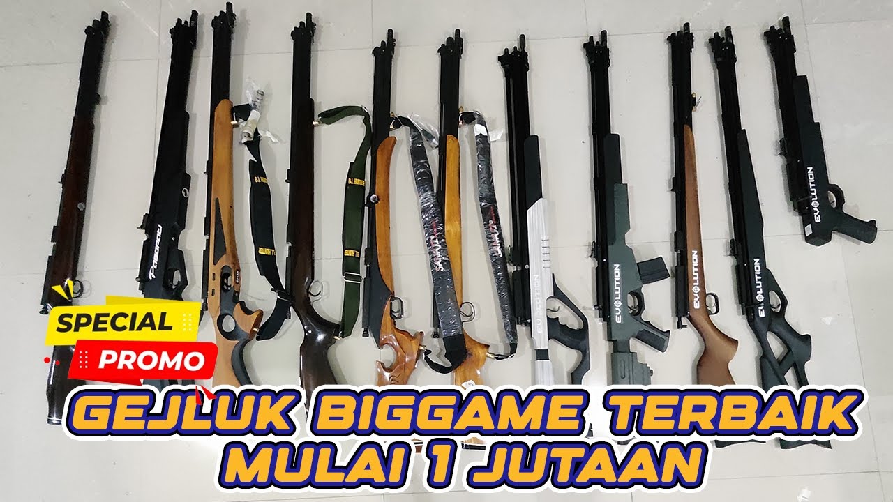HARGA SENAPAN GEJLUK TERBARU 2024 | SENAPAN GEJLUK TERBAIK DI INDONESIA | SENAPAN GEJLUK BIG GAME