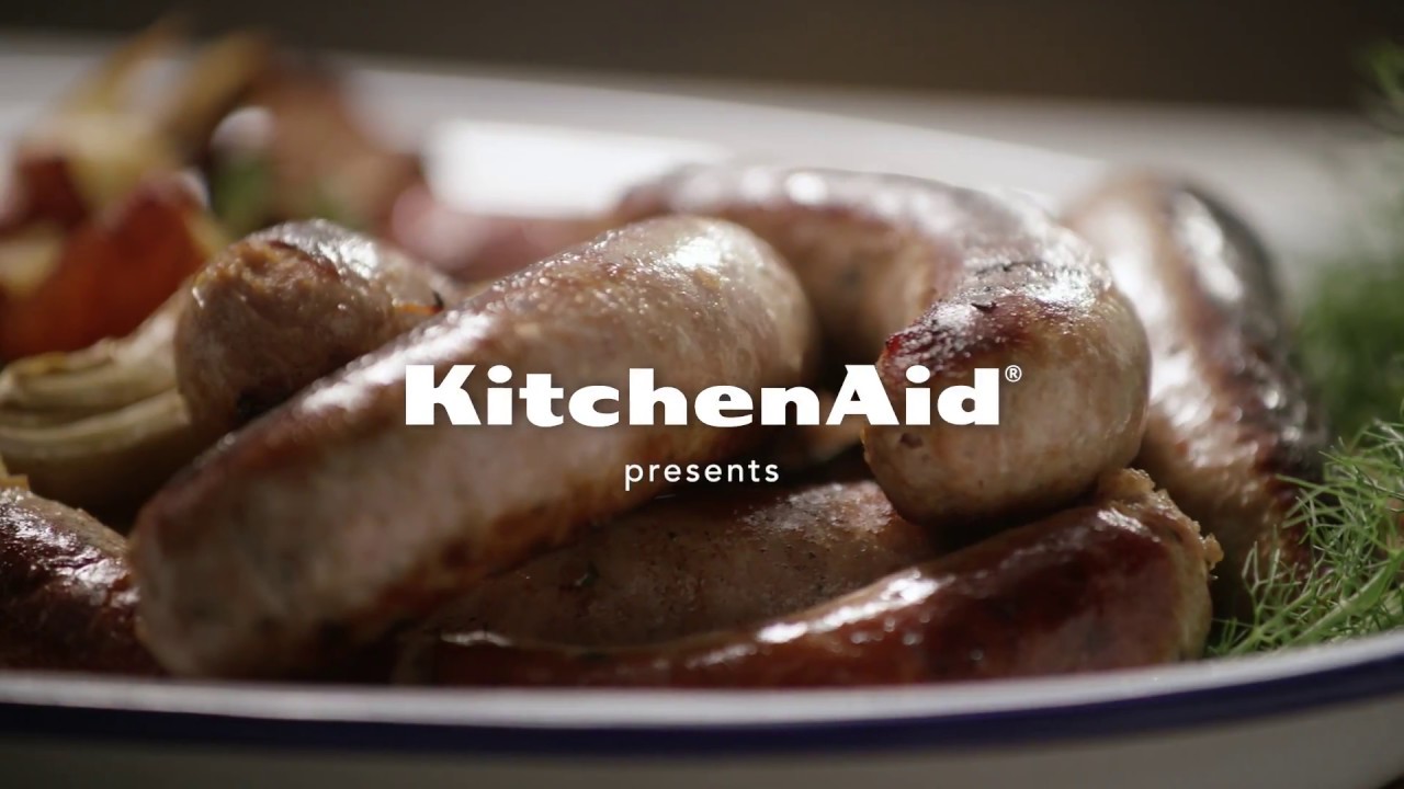 Bacon, Maple, and Sage Sausages with the KitchenAid&reg; Metal Food Grinder Attachment