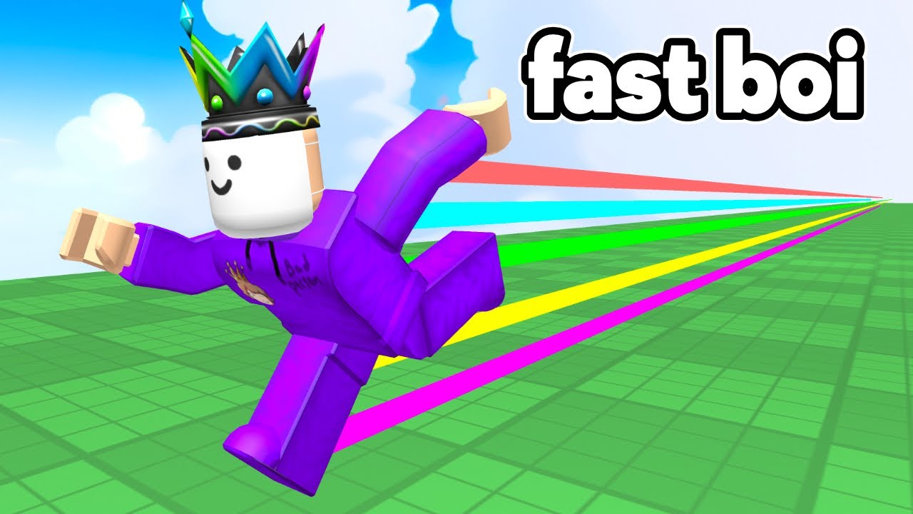Roblox I Used My Fast Speed to WIN