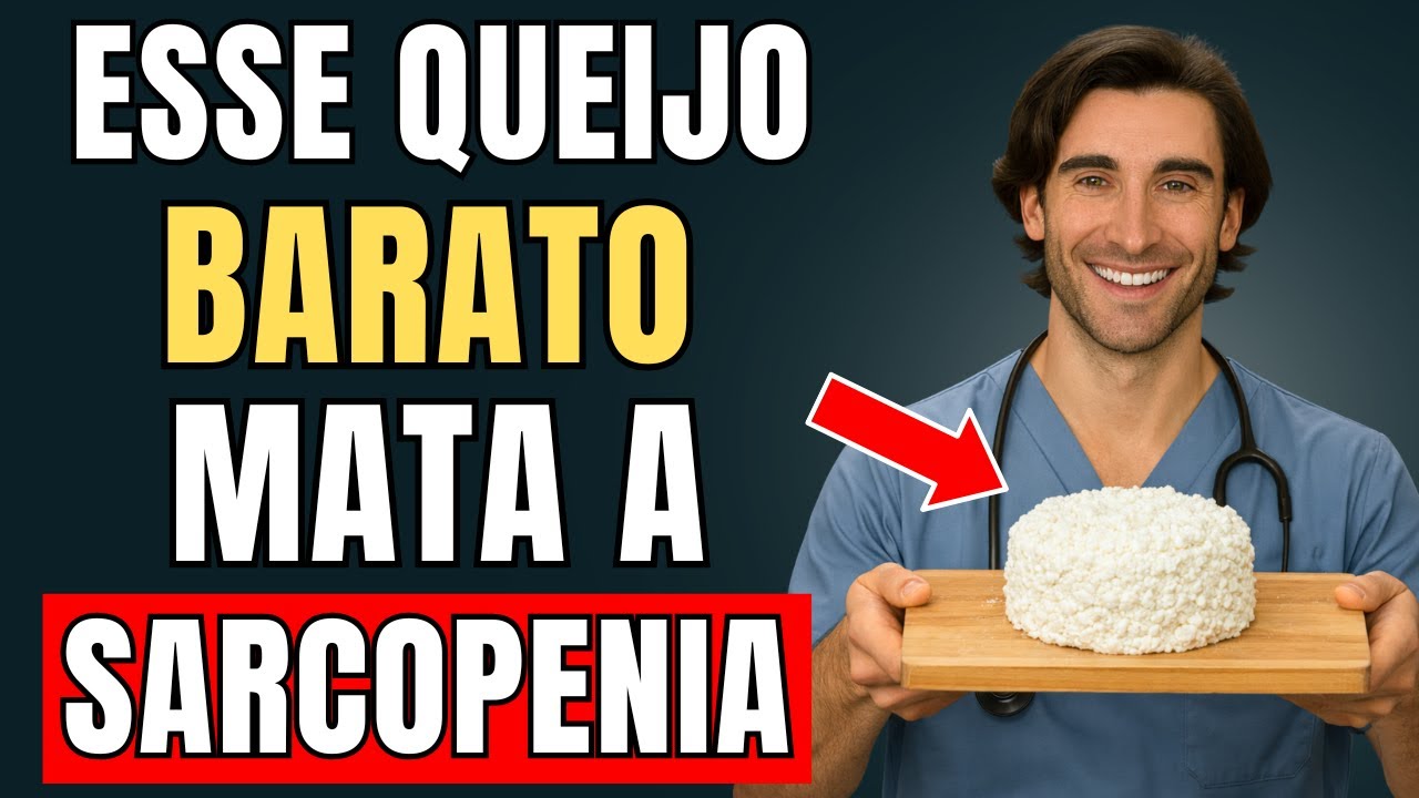 3 QUEIJOS que REVERTEM a perda muscular depois dos 50 – Médico revela