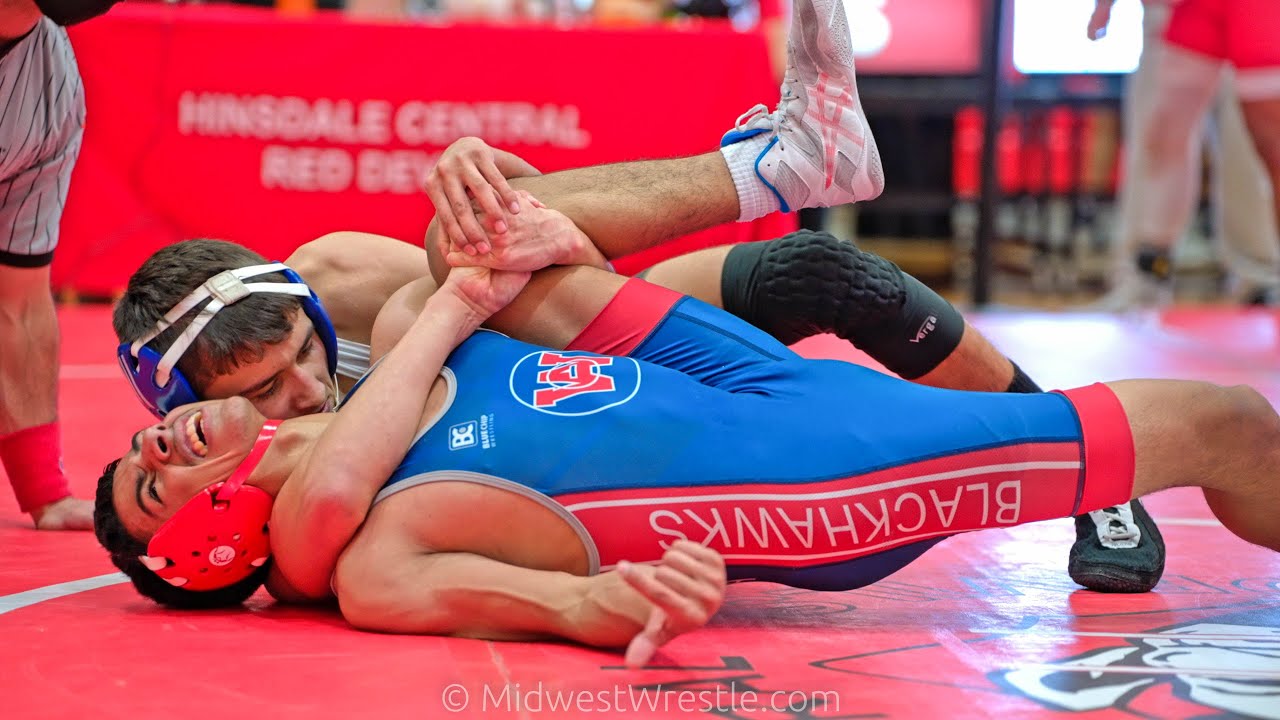 126 &ndash; Jake Hamiti {G} of Joliet Catholic IL defeated Adrian Ortiz {R} of W Aurora IL by Fall at 2:18