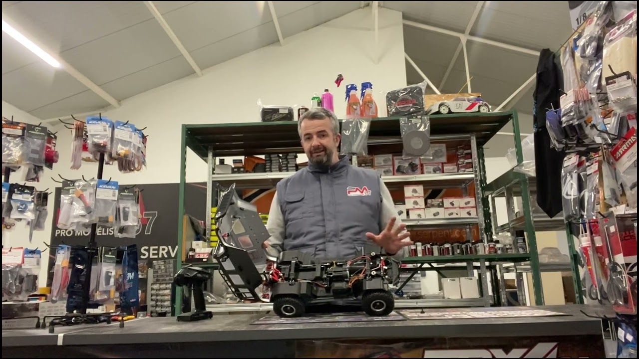 Absima Sherpa Crawler 1/10 4x4 RTR présenté par Promodelisme67 votre boutique de modélisme en Alsace