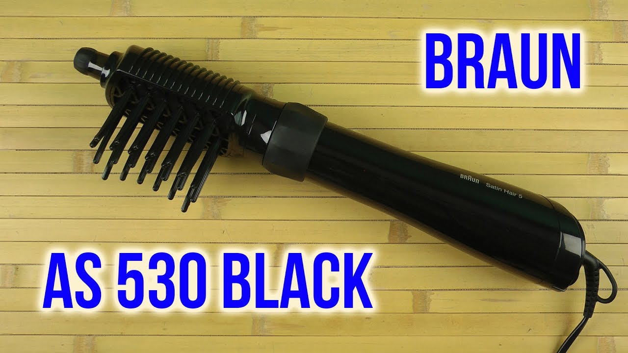Распаковка BRAUN AS 530 Black