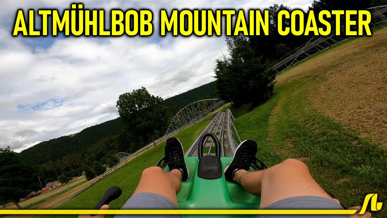 AltmühlBOB Mountain Coaster POV - Bavaria, Germany