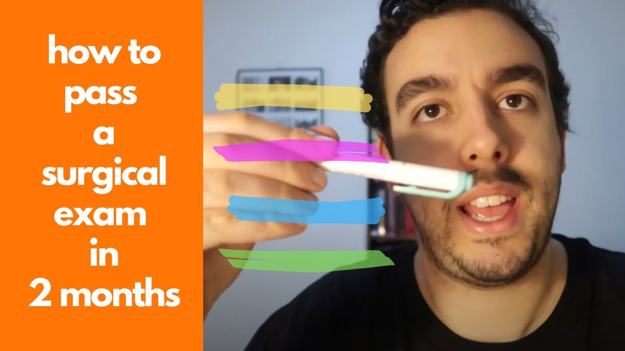 How To Pass A Surgical Exam (GSSE) In 2 Months | Approach To Difficult Exams