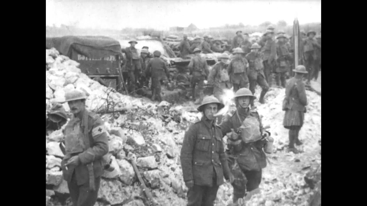 Scenes During the Offensive on the Cambrai Front. [World War I]
