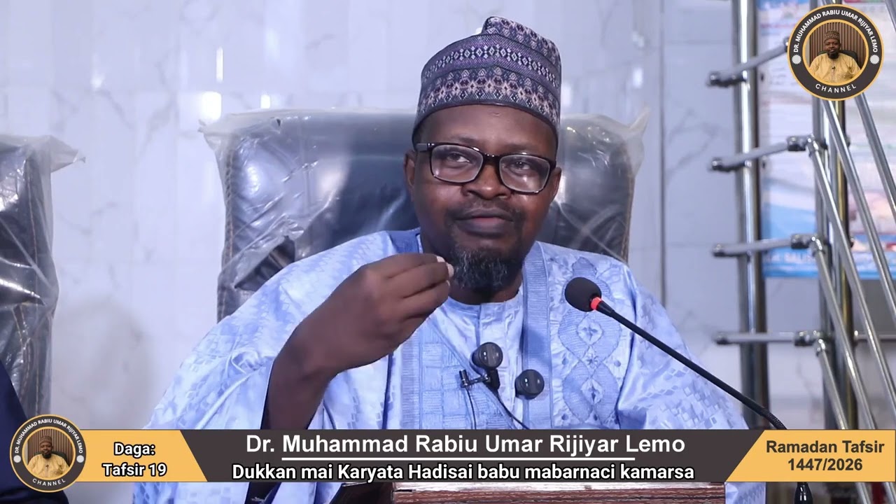 Babu Maɓarnaci kamar wanda ba shi da aiki sai ƙaryata Hadisan Annabi Sallallahu Alaihi wa Sallam