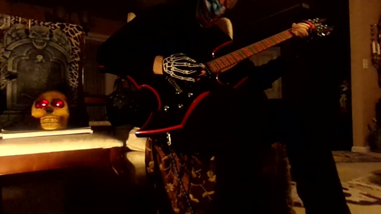 METALLICA 1986 Welcome home (Sanitarium) Riff half-step down E-Flat