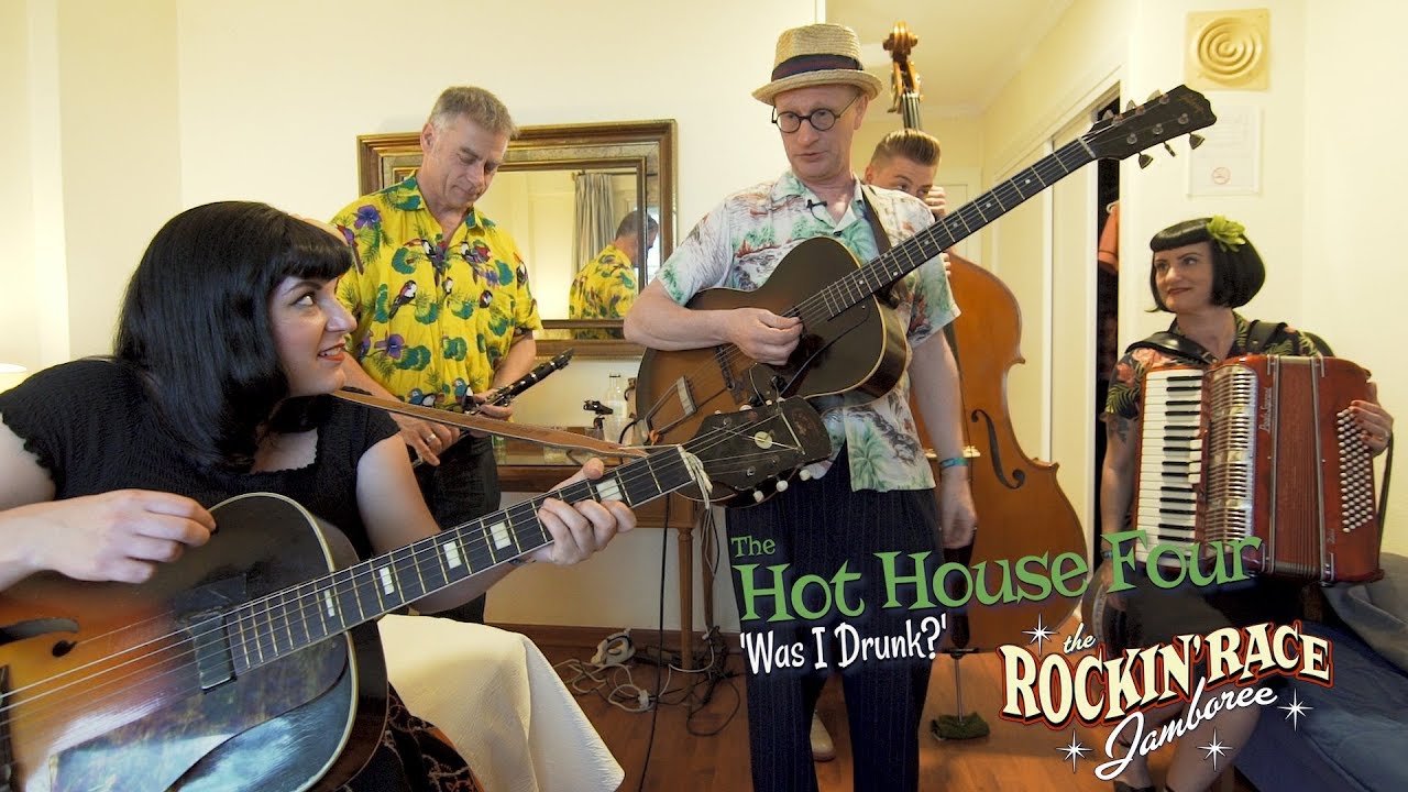 'Was I Drunk?' Hot House Four ROCKIN RACE (bopflix sessions) BOPFLIX